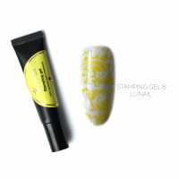 LUNAIL Гель-краска для стемпинга "Stamping gel 8"желтая 8гр