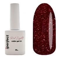 Гель-лак Red light color gel 01, 10г. iPerfect