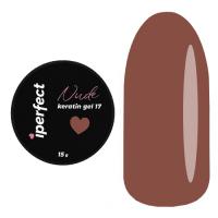 Гель Nude keratin gel 17, 15 г. пластмассовая банка