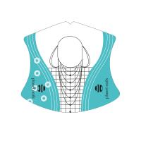 Формы для наращивания Planet Nails пластиковые в рулоне, 200шт/уп