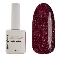 Гель-лак Red light color gel 04, 10г. iPerfect