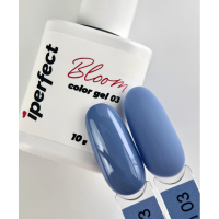 Гель-лак Bloom color gel 03, 10г. стеклянный флакон с кистью