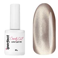 Гель-лак Candy cat color gel 06, 10г. стеклянный флакон с кистью