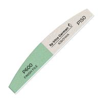 Пилочный маникюр White и Шлифовщик Green Лодка M P150/600 баф на пластиковой основе двойной губка 10шт/уп