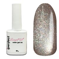 Гель-лак Sunset cat color gel 04, 10г. стеклянный флакон с кистью