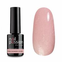 Камуфлирующая каучук. база Pink Shimer Silver 0002ss