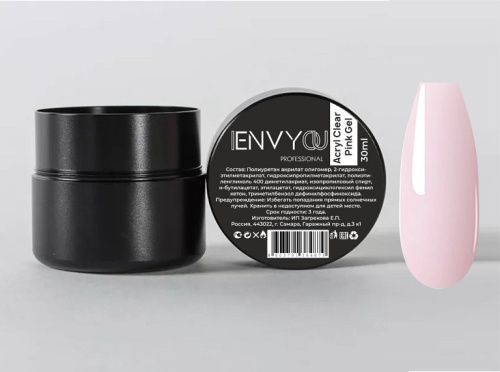 I Envy You, Acryl Clear Pink Gel (30 ml)