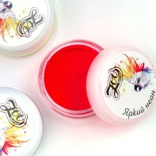 1607 Пигмент "Яркий неон" 1 г коралловый