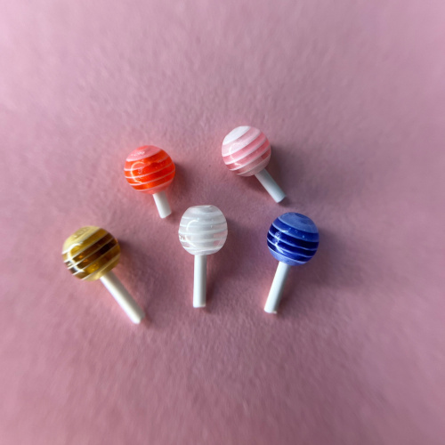 1858 Фигурки объемные "Леденцы" 5шт