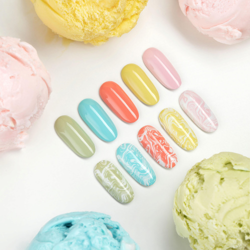 Swanky Stamping, Лак для стемпинга S62 - Фисташковое мороженое (6 мл)