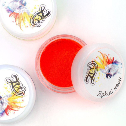 1606 Пигмент "Яркий неон" 1 г оранжевый