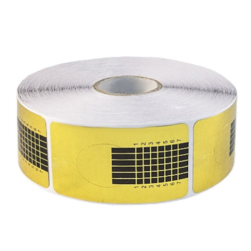 Формы золотые/серебрянные узкие 500шт.