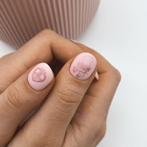 Лак для стемпинга Swanky Stamping Metallic 03 Розовое золото 10мл