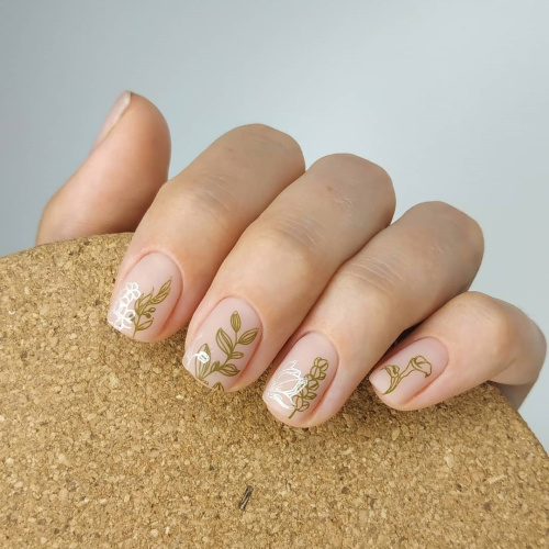 Лак для стемпинга Swanky Stamping S37 Оливковый хаки 6мл