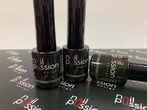 Матовый ТОП САТИН Nail Passion - БЕЗ ЛИПКОГО СЛОЯ