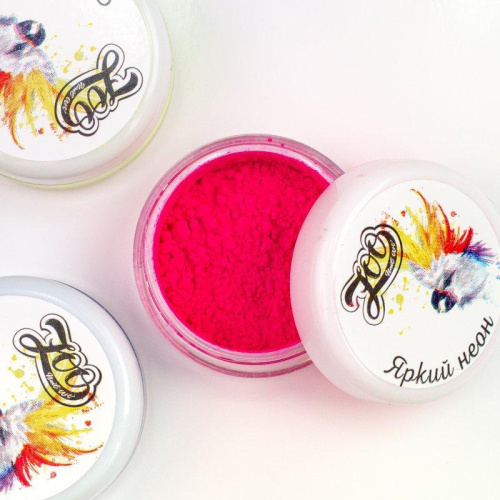 1609 Пигмент "Яркий неон" 1 г розовый