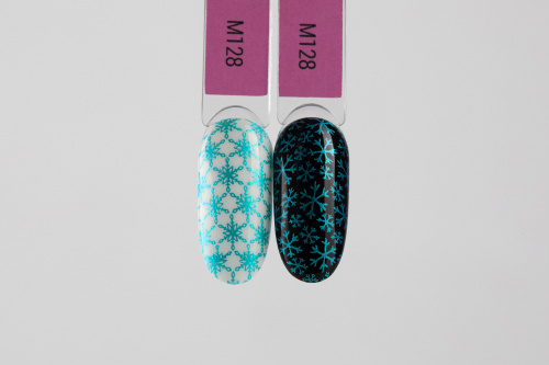 Swanky Stamping,Лак для стемпинга M128 - Baykal, 6 мл