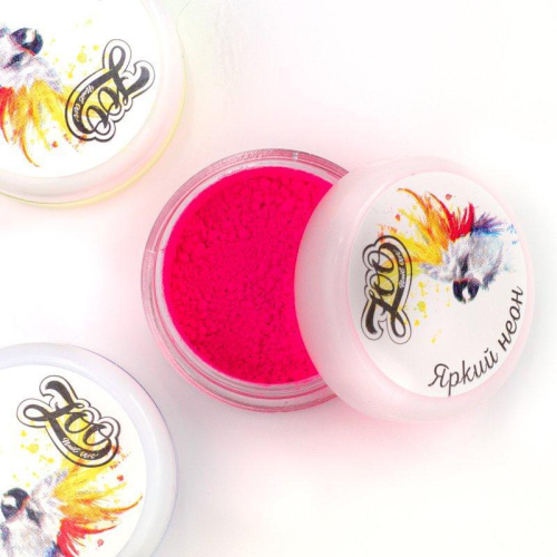 1608 Пигмент "Яркий неон" 1 г светло-розовый