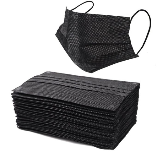 Маски ЧЕРНЫЕ (50 шт)