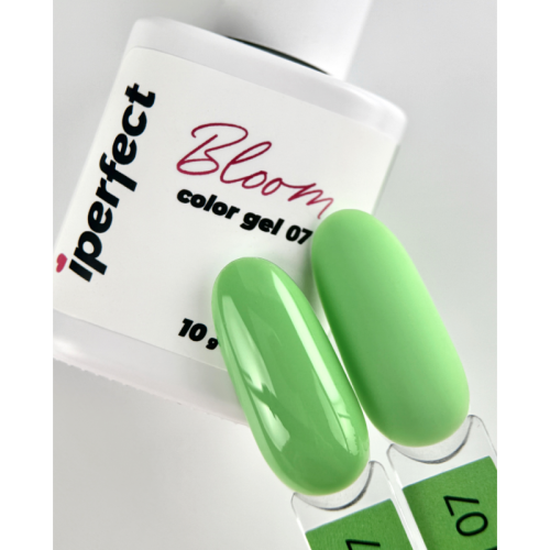 Гель-лак Bloom color gel 07, 10г. стеклянный флакон с кистью