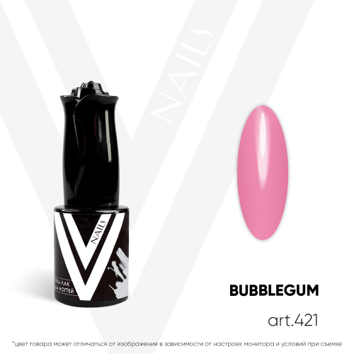 Гель-лак матовый BUBBLEGUM 421