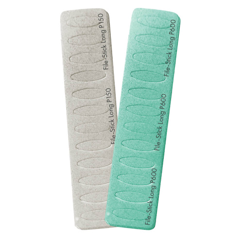 Набор File-Stick&Long бафы GRAY 150 гритт + GREEN 600 гритт