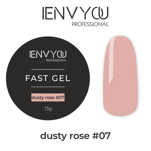 I Envy You, Fast Gel 07 Dusty Rose (13g)