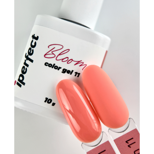 Гель-лак Bloom color gel 11, 10г. стеклянный флакон с кистью