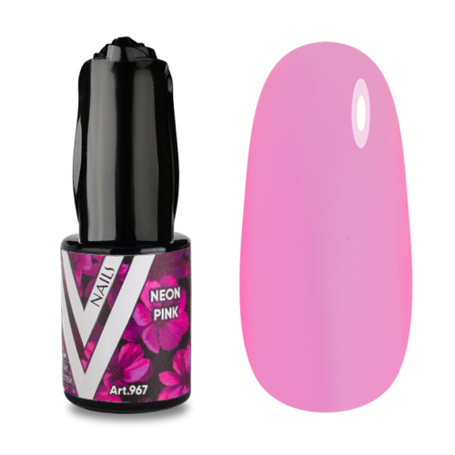 Гель-лак витраж Neon Pink 10мл 967