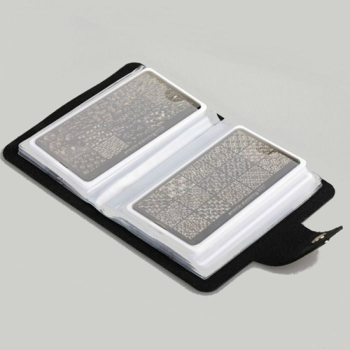 Кейс для пластин Swanky Stamping на 20шт Черный