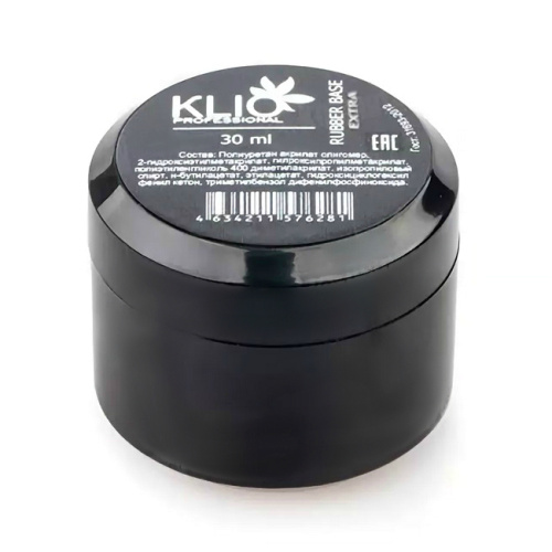 KLIO  EXTRA  Rubber base 30ml с широким горлышком