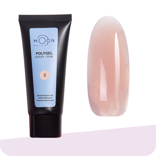 Полигель в тубе №2 MOONNAILS