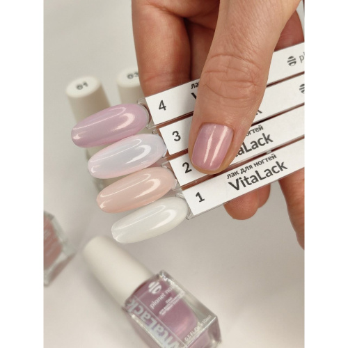 Лак-восстановитель для ногтей VitaLack,розовый 03, 10мл