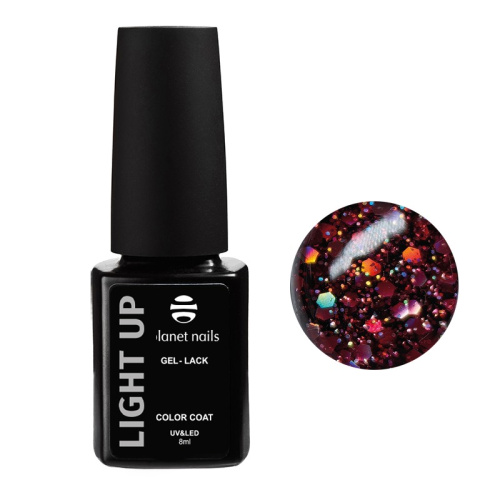 Гель-лак Planet Nails, "Light Up" - 388, 8мл