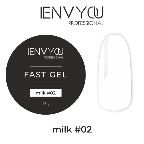 I Envy You, Fast Gel 02 Milk (13g)