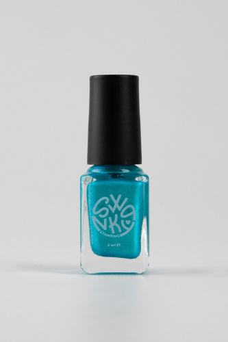 Swanky Stamping,Лак для стемпинга M128 - Baykal, 6 мл