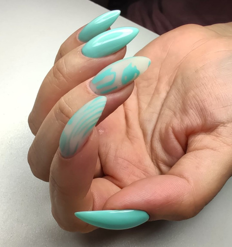 Swanky Stamping, Лак для стемпинга S24 - Тиффани (6 мл)