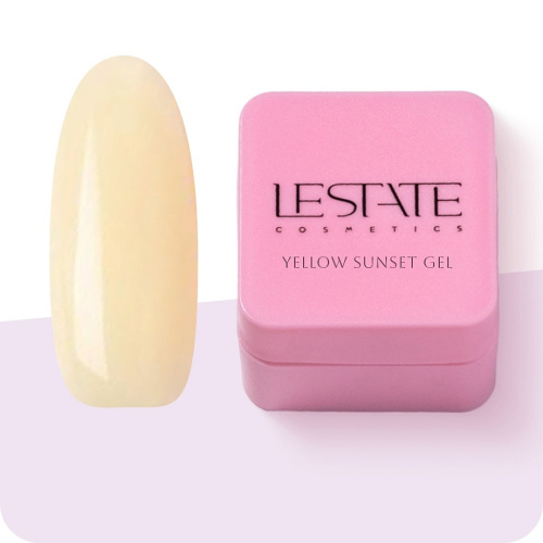 Yellow sunset gel 13г Lestate