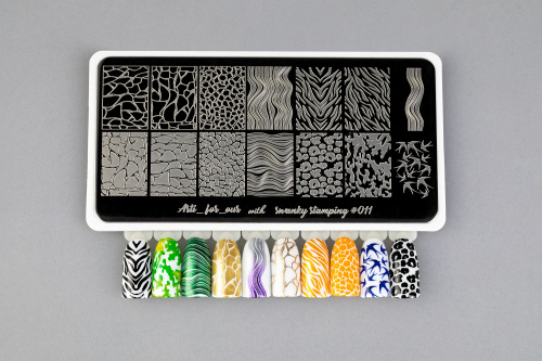 Swanky Stamping, Пластина Arti for you with Swanky Stamping 011