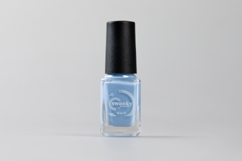 Swanky Stamping, Лак для стемпинга S74 - Голубой (6 мл)