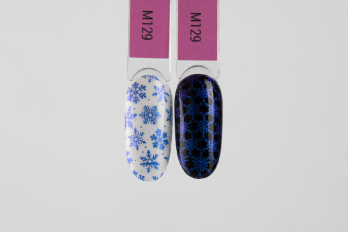 Swanky Stamping,Лак для стемпинга M129 - Indigo, 6 мл